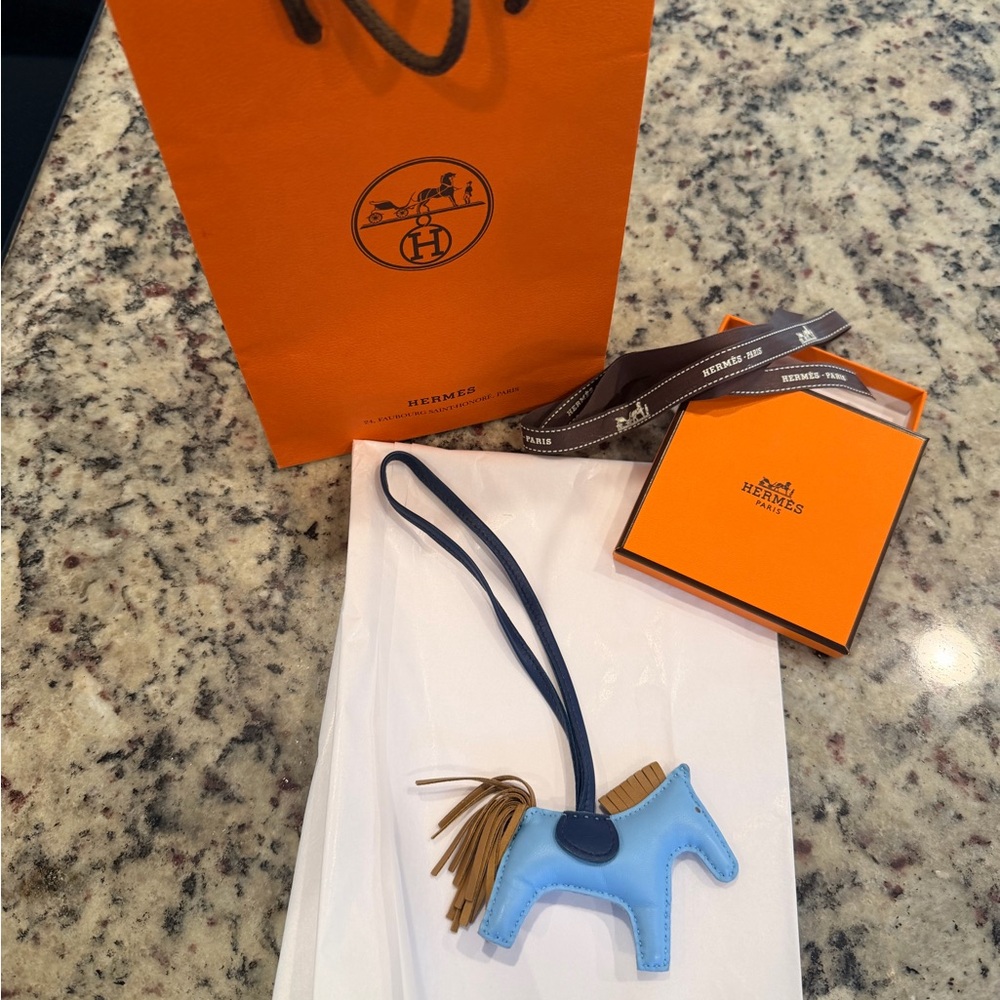 Hermes Milo Gri Gri Rodeo Bag Charm - Picture 12 of 12